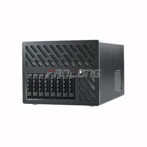 8-drive NAS case SFF8643 sas backplane hot-swappable support ATX power supply private cloud server