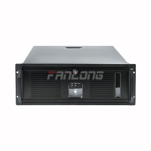 4U Rackmount Industrial Computer case Hot Swap HDD Bits Aluminium Panel Server